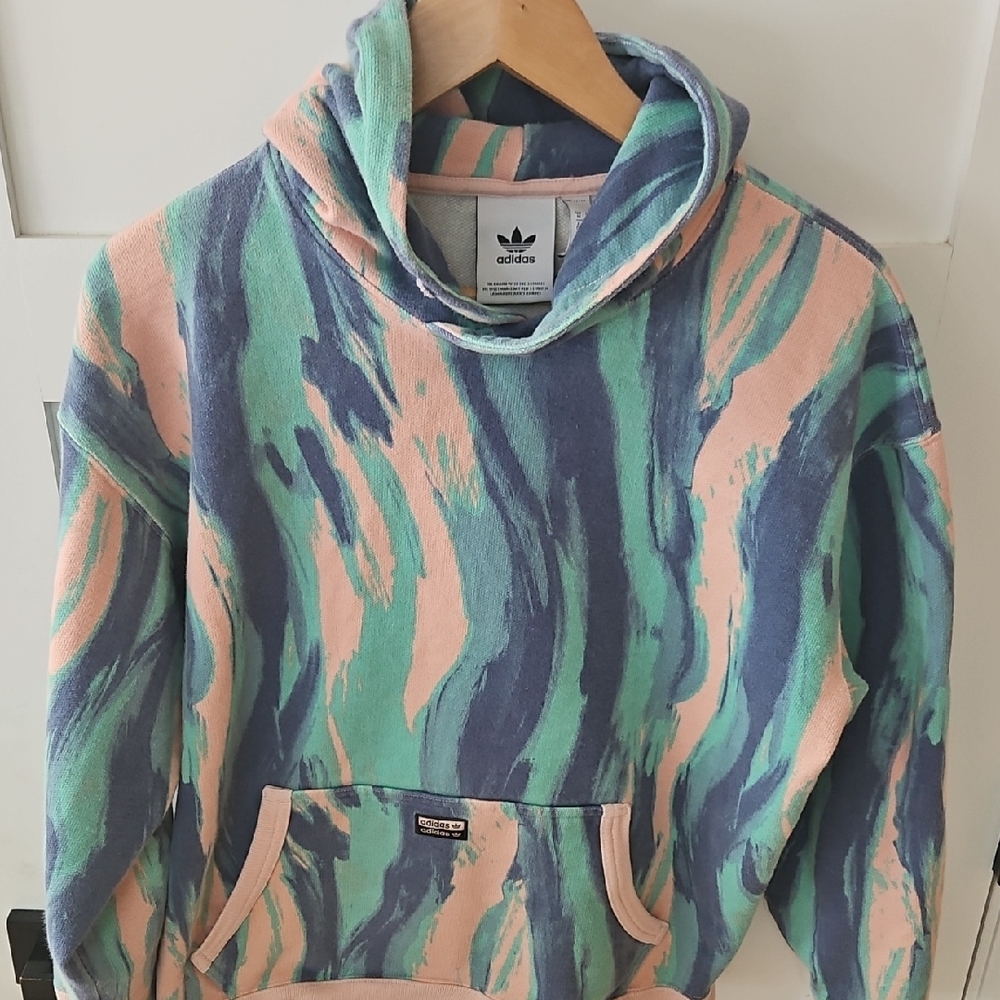 Adidas Multicolor Tie-Dye Hoodie